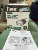 Simer shallow well jet pump