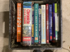 2 BOXES- GLASSWARE AND DO IT YOURSELF BOOKS - 2