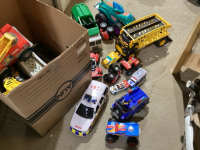 SHELF #6 - LARGE ASSORTMENT OF TRUCK AND CARS