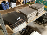 SHELF #11 - ASSORTED FLOOR TILE 12” X 12”