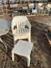 Patio table and three chairs with small table - 3