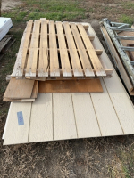 Pallet of miscellaneous plywood and sheeting