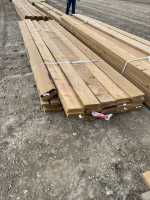 Bundle of treated lumber