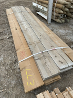 Bundle of treated lumber