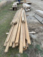 Bundle of treated lumber