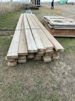 Bundle of corral lumber