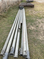 Bundle of irrigation pipe