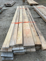 Bundle of rough lumber