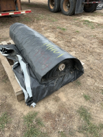 Large roll of new poly tarp