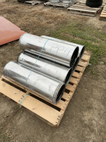 Pallet of insulated chimney