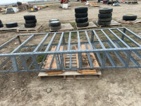 10’ Steel shelf structure