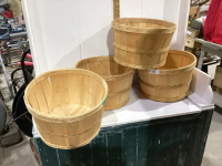 4 FRUIT BASKETS