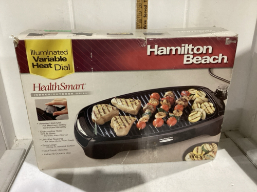 HAMILTON BEACH INDOOR/OUTDOOR GRILL