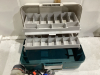 WOODSTREAM TACKLE BOX WITH CONTENTS - 2