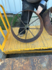 Two steel implement wheels - 2