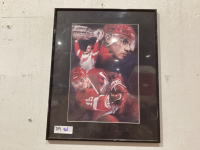 FRAMED DETROIT REDWINGS PICTURE