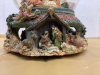 MUSICAL NATIVITY WATER GLOBE W/ REVOLVING INNER BASE - 2
