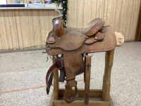 BILLY COOK 14" WESTERN SADDLES #1065 - LYNN MCKENZIE ENDORSED