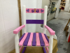 KIDS ROCKING CHAIR - PURPLE & PINK - 2