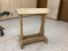 WOOD SADDLE STAND