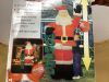 LARGE INFATABLE SANTA - 8' TALL - 2