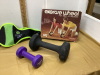 EXERCISE ITEMS - ZUMBA WII BELTS & SHAKER WEIGHTS, SINGLE 3 & 10 LB WEIGHTS - 3