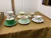 FLAT W/ TEA CUPS & SAUCERS - 2