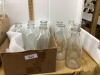 (2) BOXES W/ COLLECTIBLE MILK BOTTLES - 2