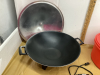 WESTBEND ELECTRIC WOK, LARGE TUPPERWARE BOWL W/LID & TUPPERWARE JELLO MOLD - 2