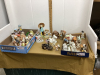 (2) BOXES W/ KNICKNACK ORNAMENTS -ANIMAL & FIGURINES