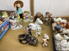 (2) BOXES W/ KNICKNACK ORNAMENTS -ANIMAL & FIGURINES - 3