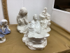 (2) FLATS W/NICKNACK FIGURINES & CERAMIC RELIGIOUS ORNAMENTS - 2