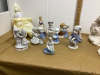 (2) FLATS W/NICKNACK FIGURINES & CERAMIC RELIGIOUS ORNAMENTS - 3