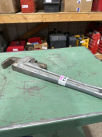 18 inch aluminum, rigid pipe wrench