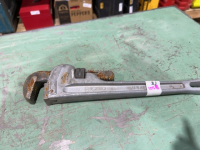 14 inch aluminum, rigid pipe wrench