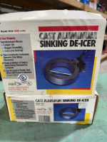 Cast aluminum sinking deicer