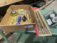 Flat of shop supplies