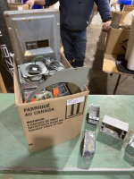 Box of used electrical parts