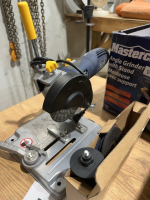 Angle grinder with stand