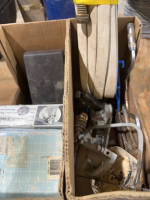 Box of mixed supply and tools