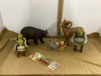 BREYER BEAR & MOUNTAIN SHEEP & SHREK TOYS