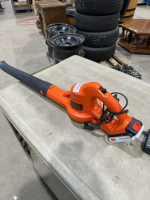 Black and decker cordless leaf blower