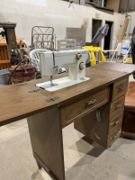 Beaumark, sewing machine and table