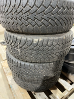 Set of four Goodyear winter tires