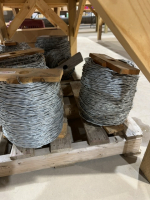 Two rolls of Antelope smooth wound wire