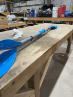 Two kayak paddles