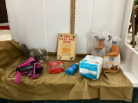 SMALL BOX OF PET SUPPLIES