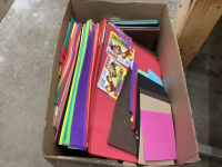 LARGE BOX OF CRAFTING FOAM
