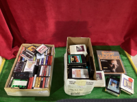 2 BOXES - CASSETTES + 8 TRACKS