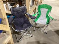 2 FOLDING CAMP CHAIRS